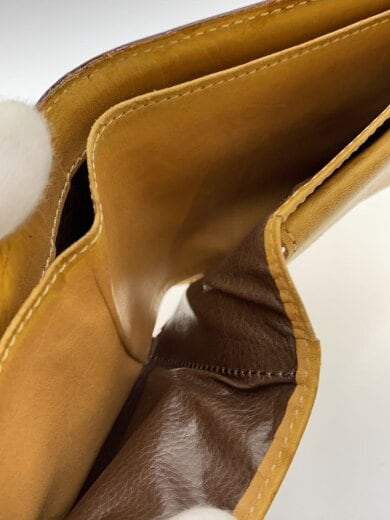 商品画像：コードバン/2つ折り財布/レザー/キャメル/メンズ/内側シミ有 6