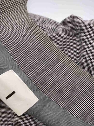 商品画像：18SS/ノーカラージャケット/2/ウール/GRY/ギンガムCK/181-20402 5