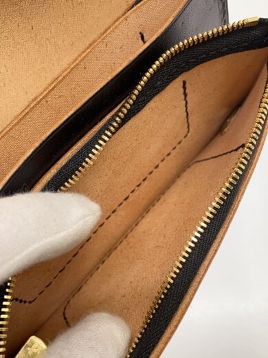 商品画像：スタッズ/フラップ/長財布/レザー/ヌメ革/BRW/メンズ 4