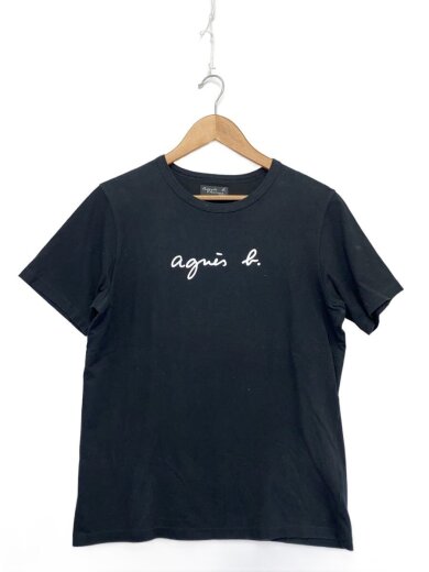 商品画像：ロゴ Tシャツ/T2/コットン/ブラック 1