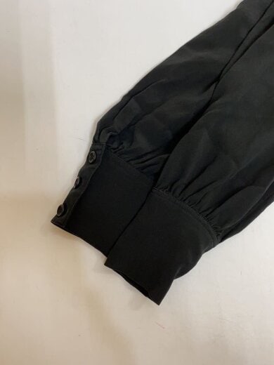 商品画像：オールド/バックボタン シルクブラウス/長袖ブラウス/M/シルク/BLK/1360BL84 5