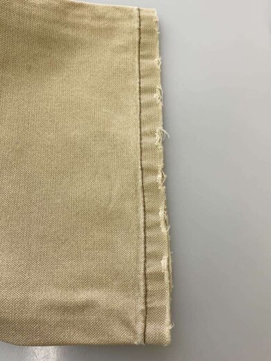 商品画像：OLD/LOOSE JEANS/ダック/ボトム/32/コットン/ベージュ/ダメージ有 8
