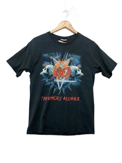 商品画像：SLAYER/THE UNHOLY ALLIANCE/Tシャツ/M/コットン/BLK 1