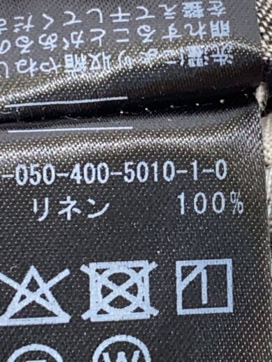 商品画像：26SS/ゼフィールリネン2WAYシャツ/FREE/リネン/BLK/ギンガムCK/26050400501010 4