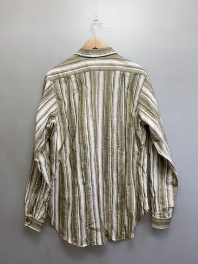商品画像：DEAD STOCK LIMITED RARE VINTAGE FABRIC SHIRT/長袖シャツ/L/リネン// 2