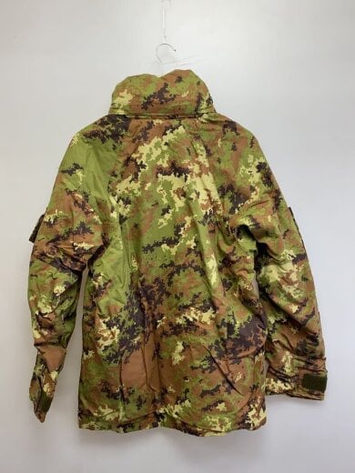 商品画像：イタリア軍/ベジタトカモ/ウォータープルーフ ジャケット/46/ナイロン/カーキ/内側劣化有 2
