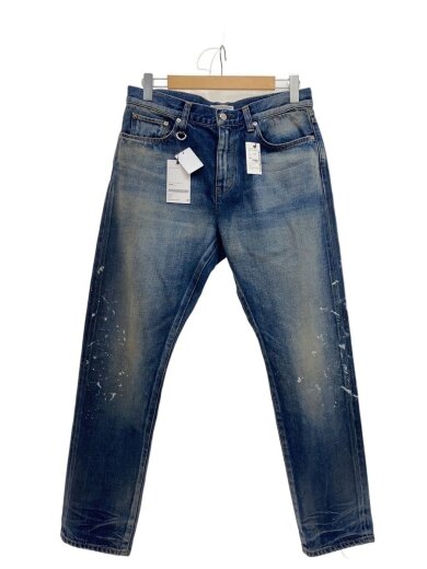 商品画像：26SS/タク付属/DAMAGED TAPEREDーFIT JEANS/3/インディゴ/UEー260013// 1