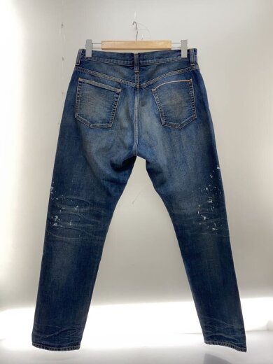 商品画像：26SS/タク付属/DAMAGED TAPEREDーFIT JEANS/3/インディゴ/UEー260013// 2