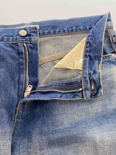 商品画像：26SS/タク付属/DAMAGED TAPEREDーFIT JEANS/3/インディゴ/UEー260013// 3