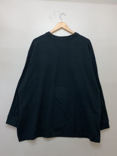商品画像：スキッパー/長袖Tシャツ/M/コットン/ブラック// 2