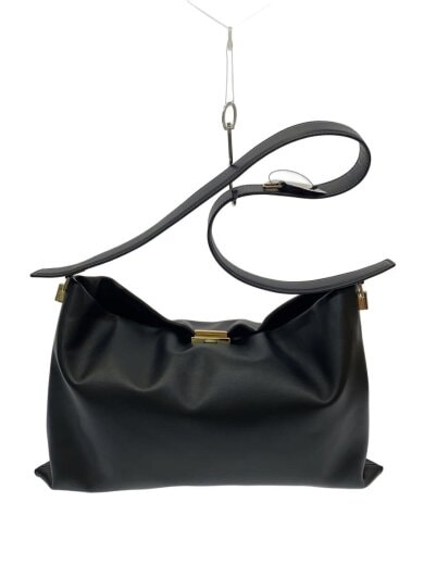 商品画像：GRAFT-TOTE L 3way/ショルダーバッグ/レザー/BLK/無地// 1