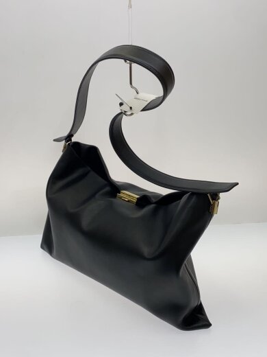 商品画像：GRAFT-TOTE L 3way/ショルダーバッグ/レザー/BLK/無地// 2