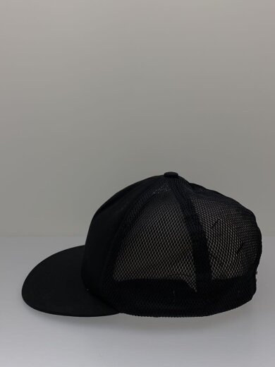 商品画像：COTTON & MESH TRUCKER CAP/メッシュキャップ/FREE/ポリエステル/ブラック/メンズ// 2