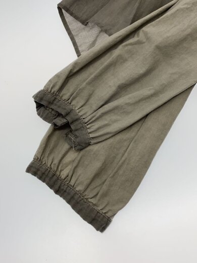 商品画像：丸襟/パッチワーク ワンピース/1/コットン/GRY/06CW17134-4/背側ステッチホツレ有// 5