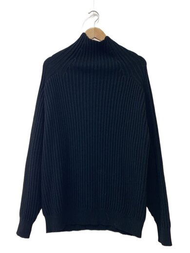 商品画像：22AW/TURTLENECK KNIT SWEATER/セーター/L/ポリエステル/BLK/EV22-KT01// 1