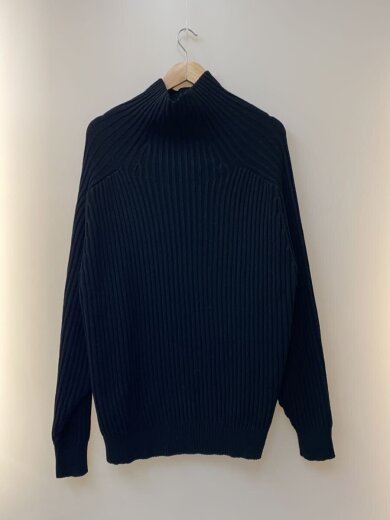 商品画像：22AW/TURTLENECK KNIT SWEATER/セーター/L/ポリエステル/BLK/EV22-KT01// 2