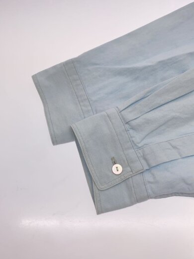 商品画像：26SS/CHAMBRAY WORK SHIRT/2/コットン/IDG/707-261039/フロントシミ有// 4