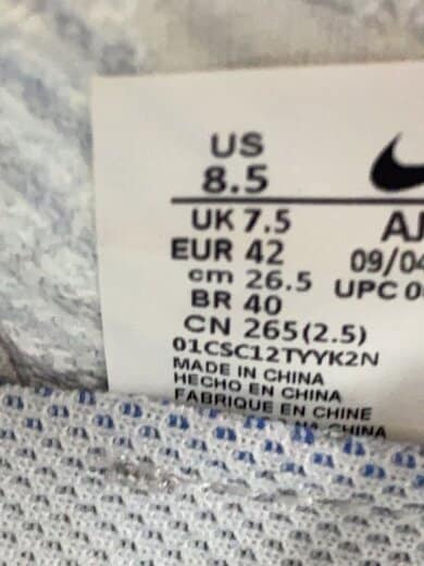 商品画像：AIR VAPORMAX FLYKNIT 3/エアベイパーマックスフライニット3/ホワイト/AJ6900-102/2// 5