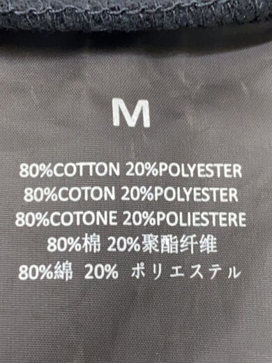 商品画像：スウェット/M/コットン/BLK/無地// 5