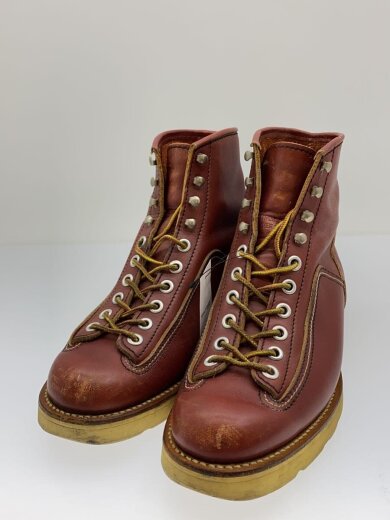 商品画像：ブーツ/US8.5/ボルドー/F01616/使用感有// 2