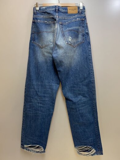商品画像：22AW/LOOSE FIT JEANS/ダメージ加工/ボトム/XS/デニム/インディゴ/736540// 2
