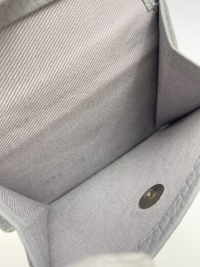 商品画像：3つ折り財布/レザー/グレー/メンズ// 5
