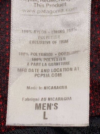画像：patagonia12SS/バギーズショーツ/ショートパンツ/L/ナイロン/RED/無地/58032//5