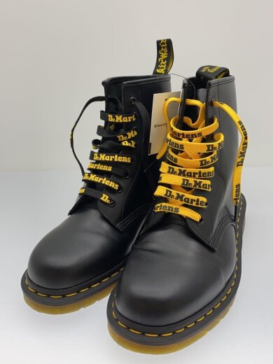 商品画像：8ホール/レースアップブーツ/UK9/BLK/レザー/ロゴレース// 2