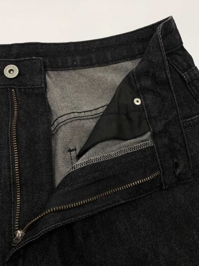 商品画像：NOREMID/ノーリミット/デニムパンツ/ボトム/L/コットン/BLK/裾ダメージ有// 3