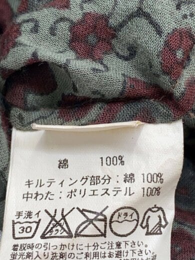 商品画像：ノースリーブワンピース/コットン/KHK/総柄// 3
