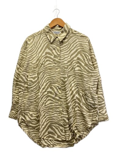 商品画像：SUN SHIRTS ZEBRA/XS/レーヨン/カーキ/アニマル/26-050-380-0020-1-0// 1