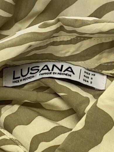 商品画像：SUN SHIRTS ZEBRA/XS/レーヨン/カーキ/アニマル/26-050-380-0020-1-0// 3