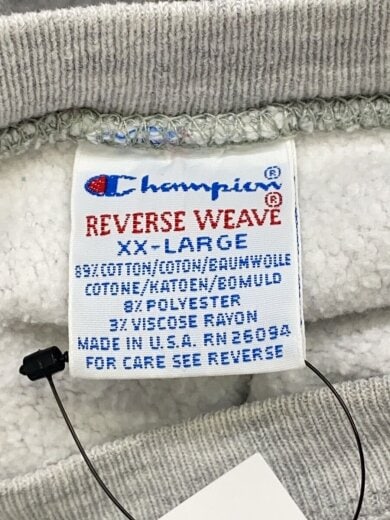 商品画像：90s/RW/BOSTON/刺繍タグ/スウェット/XXL/コットン/グレー// 3