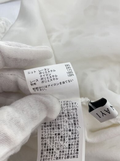 商品画像：バックレース2WAY カーディガン/36/レーヨン/WHT/102518-16-260-02-360// 5