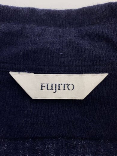 商品画像：Fatigue Shirt/長袖シャツ/2/リネン/ネイビー// 3