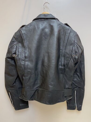 商品画像：ダブルライダースジャケット/--/レザー/BLK/無地 2