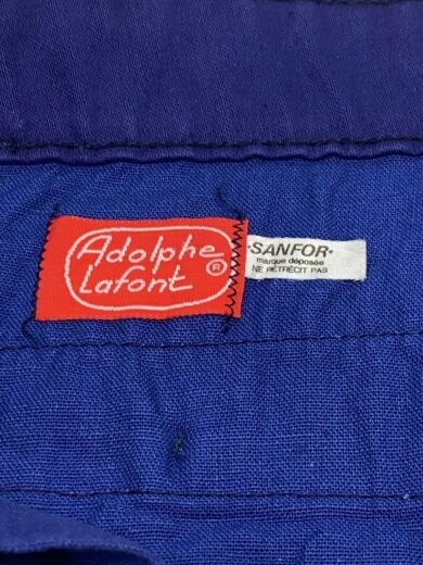 商品画像：60s/モールスキン/ボトム/コットン/ブルー/フロント色褪せ// 4