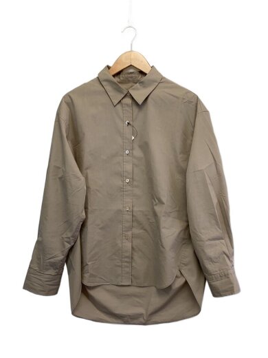 商品画像：25SS/エフォートレスコットンオーバーシャツ/F/コットン/BEG/無地/25050240102010// 1