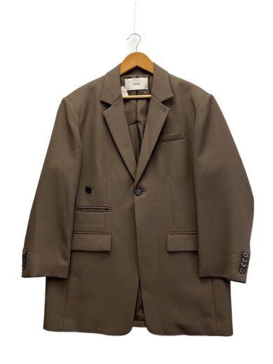商品画像：OVERSIZED TAILORED JKT/ジャケット/2/ポリエステル/ブラウン/123553012// 1