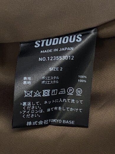 商品画像：OVERSIZED TAILORED JKT/ジャケット/2/ポリエステル/ブラウン/123553012// 4