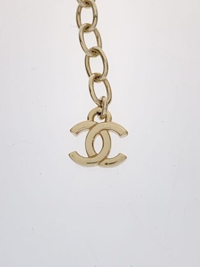 商品画像：マトラッセ バッグモチーフ/ネックレス/ホワイトレジン×ゴールド金具/ABA003/B23 C// 4