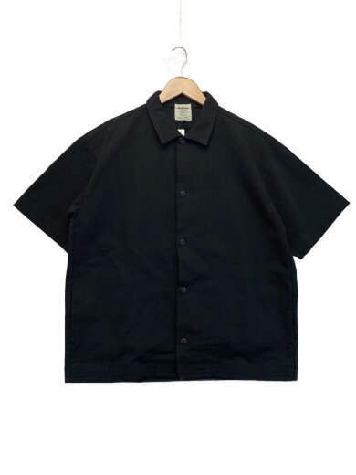 商品画像：Dotsume Drop Shirt/半袖シャツ/S/コットン/BLK/無地/JM3003// 1