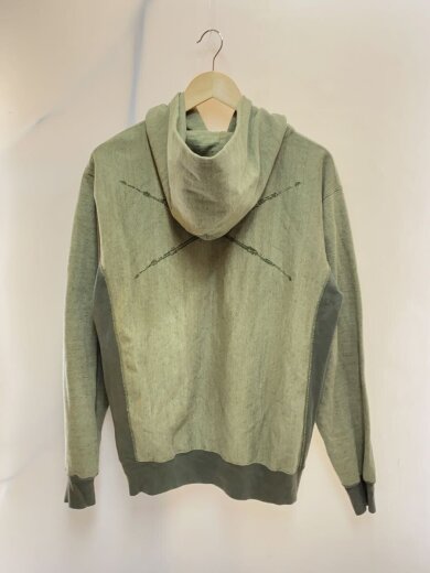 商品画像：ARMY/ジップパーカー/L/コットン/GRN/無地/05S-NXC-002 2