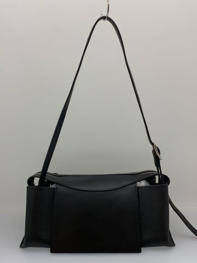 商品画像：Oblong Shoulder/クロスボディ/レザー/BLK/無地/2400014970364/スレ有// 3