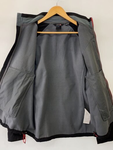 商品画像：TRACK MASTER JACKET/ソフトシェルジャケット/XL/ポリエステル/BLK/ヨゴレ有// 3