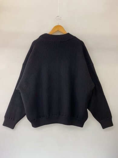商品画像：Rib Stitch Tilden Sweater/M/ウール/BLK/無地/CTE-25A324// 2