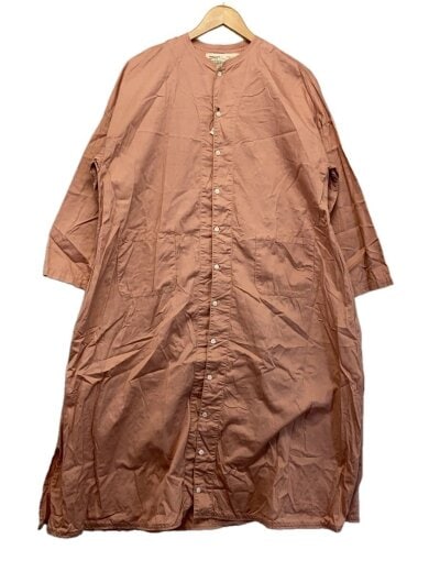 商品画像：アトリエロープ/シャツワンピース/1/コットン/PNK/無地/A42001-28 1