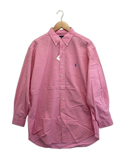 商品画像：90s/YARMOUTH/長袖シャツ/16.5/コットン/PNK/チェック// 1