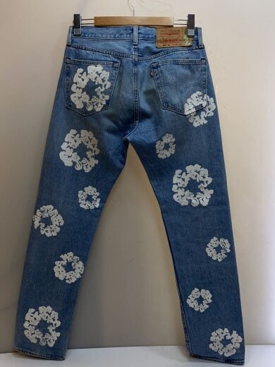 商品画像：×DENIM TEARS/COTTON WREATH CHAINSTITCH JEANS/31/デニム/IDG 2