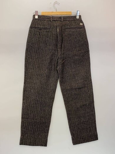 商品画像：Grandpa Wool trousers/S/ウール/BRW/ヘリンボーン 2